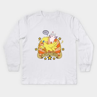 Choco Mog Kids Long Sleeve T-Shirt